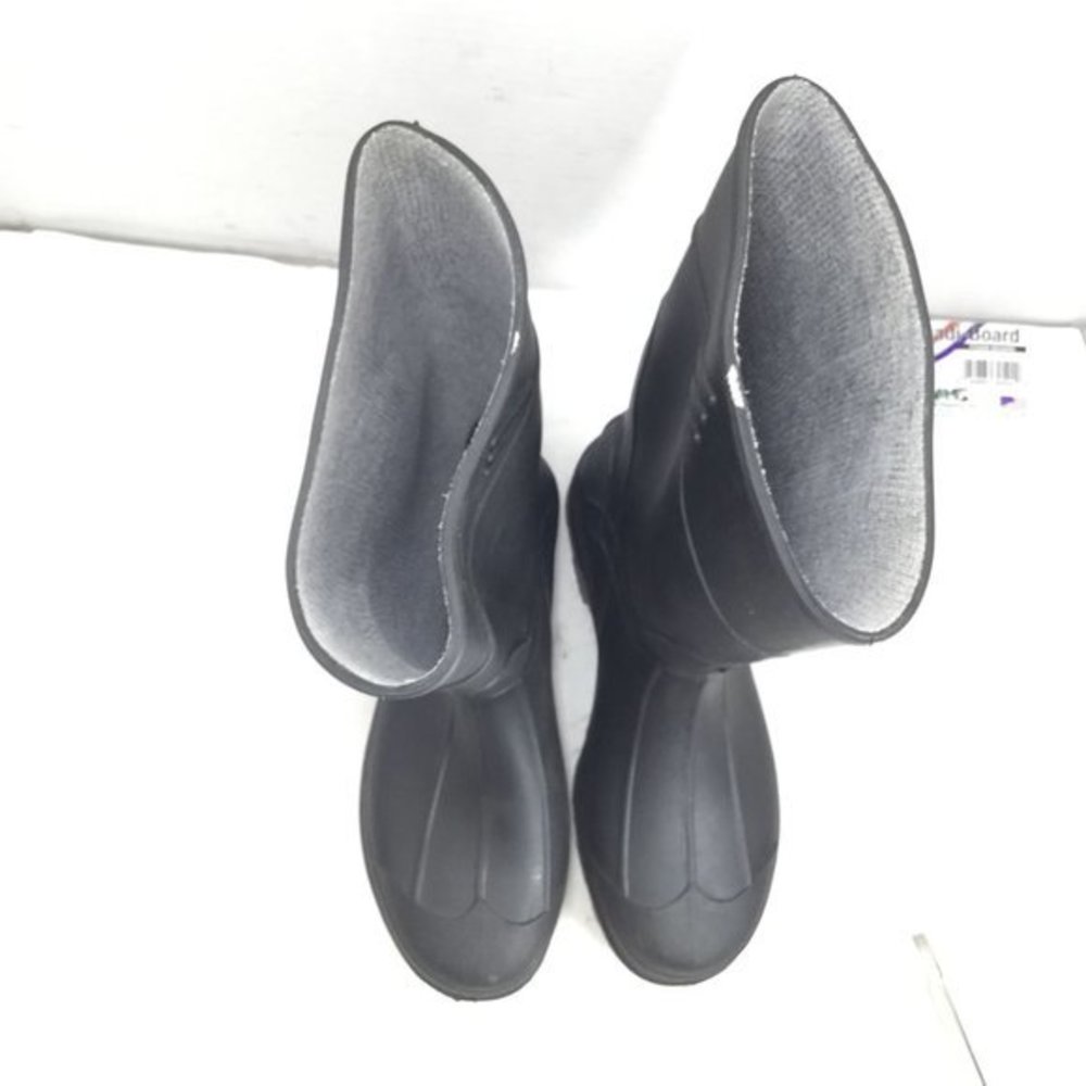 Northerner Kids Rain Boots Black Size 2 - Picture 6 of 11
